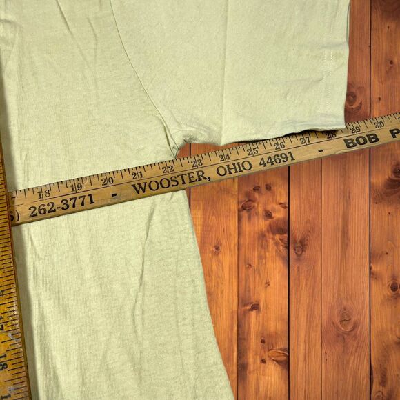 NWT LRG Lifted Research Group Cream Color Graphic T-Shirt Sz Large Embroidered - Picture 3 of 9